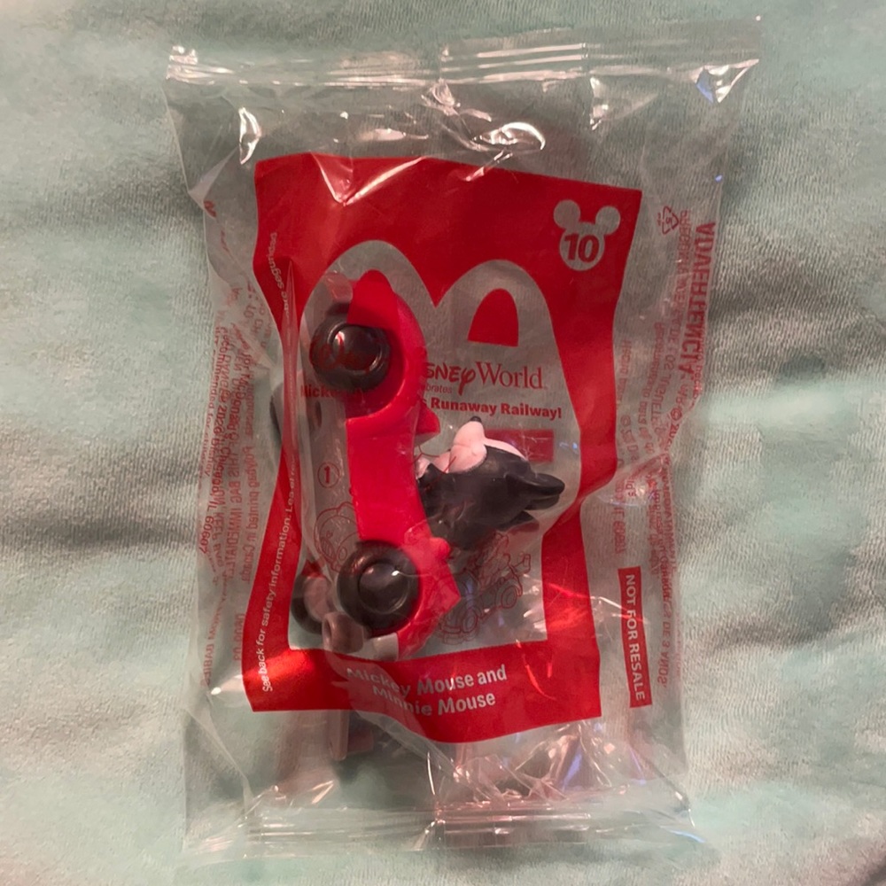 mickey and minnie’s runaway railway! (#10) disney mcdonald’s toy